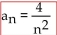 Write the first five terms of the sequence whose nth term is shown. -  A)  1, 12 , 13 , 14 , 15 B)    C)  4, 1, 49 , 14 , 254 D)   