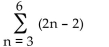 Evaluate the series. -  A)  24 B)  30 C)  16 D)  28
