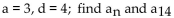 Write the expression for the general (or nth)  term, an, of the arithmetic sequence. Then, find the indicated term of the arithmetic sequence. -  A)    B)    C)    D)   