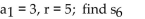 Find the indicated sum. -a   A)  93 B)  11718 C)  910 D)  3906