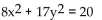 Indicate whether the equation represents an ellipse, hyperbola, circle, or parabola. In equations that contain both   and   terms, divide both sides of the equation by the constant term to put the equation in a more recognizable form. -  A)  Parabola B)  Circle C)  Hyperbola D)  Ellipse