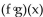 For the given functions f and g , find the indicated composition. -    A)    B)    C)    D)   