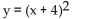 Determine whether the function is a one-to-one function. -  A)  Yes B)  No