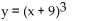 Determine whether the function is a one-to-one function. -  A)  Yes B)  No
