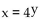 Use the definition of a logarithm to find an equivalent equation. -  A)    B)    C)    D)   