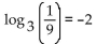 Write the equation in exponential form. -  A)    B)    C)    D)   