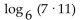 Use properties of logarithms to expand the logarithmic expression as much as possible. -  A)    B)    C)    D)   