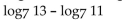 Write as a logarithm of a single expression. -  A)    B)    C)    D)   