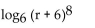 Use properties of logarithms to expand the logarithmic expression as much as possible. -  A)    B)    C)    D)   