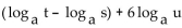 Write as a logarithm of a single expression. -  A)    B)    C)    D)   