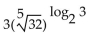 Evaluate. -  A)  96 B)  6 C)  3 D)  9