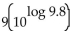 Evaluate. -  A)  8.82 B)  882 C)  20.5414 D)  88.2