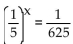 Solve the equation without using a calculator. -  A)    B)    C)  4 D)  -4
