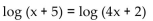 Solve the equation. Use a calculator where appropriate. If the answer is irrational, round to the nearest hundredth. -  A)    B)  - 1 C)  1 D)   