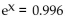 Approximate the value of x. Round to four decimal places. -  A)  0.0040 B)  0.0017 C)  -0.0017 D)  -0.0040