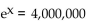 Approximate the value of x. Round to four decimal places. -  A)  3.6889 B)  6.6021 C)  0.0656 D)  15.2018
