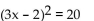 Use the square root property to solve the equation. -(   A)    B)    C)    D)   