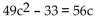 Solve the equation by completing the square. -  A)    B)    C)    D)   