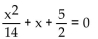 Solve the equation by completing the square. -  A)    B)    C)    D)   
