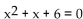 Solve the equation by the quadratic formula. -  A)    B)    C)    D)   