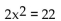 Solve the equation by the quadratic formula. -  A)    B)    C)  12 D)  11