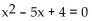 Use the discriminant to determine whether the equation has two distinct real solutions, a single real solution, or no real solution. -  A)  no real solution B)  two real solutions C)  one real solution