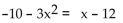 Use the discriminant to determine whether the equation has two distinct real solutions, a single real solution, or no real solution. -  A)  one real solution B)  two real solutions C)  no real solution