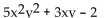 Factor the trinomial completely. -  A)  (xy - 2) (5xy + 1)  B)  y(x + 1) (5xy - 2)  C)  (xy + 1) (5xy - 2)  D)  y(x - 1) (5xy - 2) 