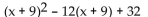 Factor the trinomial completely. -  A)  (x + 13) (x + 17)  B)    C)    D)  (x + 5) (x + 1) 