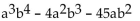 Factor the trinomial completely. -  A)    B)    C)    D)   