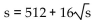 Solve the equation. -  A)  2048 B)  1024 C)  512 D)  768