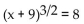 Solve the equation. -  A)  -7 B)  13 C)  -5 D)   