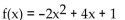 Find the vertex and axis of symmetry of the graph of the function. -  A)  vertex: (-1, -5) ; x = -1 B)  vertex: (-1, 3) ; x = -1 C)  vertex: (1, 7) ; x = 1 D)  vertex: (1, 3) ; x = 1