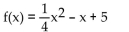 Find the vertex and axis of symmetry of the graph of the function. -  A)  vertex: (-2, 8) ; x = 8 B)  vertex: (-2, 8) ; x = -2 C)  vertex: (2, 4) ; x = 2 D)  vertex: (2, 4) ; x = 4
