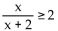 Solve the inequality and give the solution set in set builder notation. -  A)    B)    C)    D)   