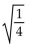 Evaluate the radical expression if it is a real number. Use a calculator to approximate irrational numbers to the nearest hundredth. If the expression is not a real number, so state. -  A)  2 B)    C)  4 D)   
