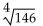 Evaluate the radical expression if it is a real number. Use a calculator to approximate irrational numbers to the nearest hundredth. If the expression is not a real number, so state. -  A)  36.5 B)  3.48 C)  3.49 D)  not a real number