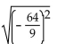 Use absolute value to evaluate. -  A)    B)    C)    D)  not a real number