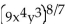 Write the expression in radical form. Assume that all variables represent positive real numbers. -  A)    B)    C)    D)   