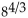 Evaluate if possible. If the expression is not a real number, so state. -  A)  128 B)  16 C)  64 D)  32