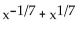 Factor. Write the answer without negative exponents. -  A)  1 B)    C)  0 D)   