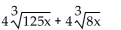 Simplify. -  A)    B)    C)    D)  28x