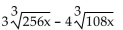 Simplify. -  A)    B)  0 C)    D)   