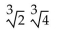 Simplify. -  A)  4 B)    C)  2 D)  8