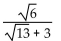 Simplify by rationalizing the denominator. -  A)    B)    C)    D)   