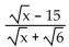 Simplify by rationalizing the denominator. -  A)    B)    C)    D)   