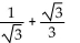 Simplify. -  A)    B)    C)    D)  1