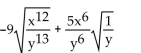 Simplify. --   A)    B)    C)    D)   