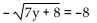 Solve and check your solution(s) . If the equation has no real solution, so state. -  A)  64 B)    C)    D)  8