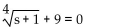 Solve and check your solution(s) . If the equation has no real solution, so state. -  A)  - 6561 B)  9 C)  6561 D)  no real solution